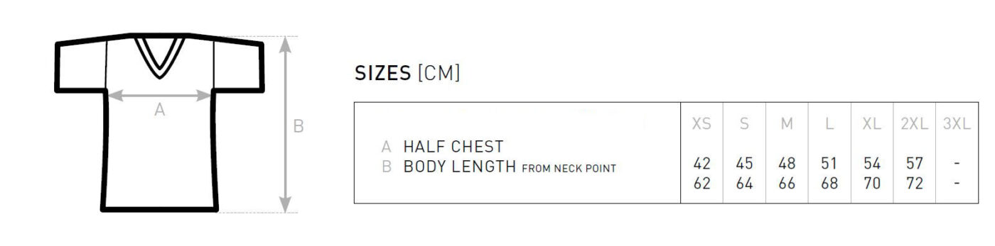 Size Guide - Moon St Barth - Illustration