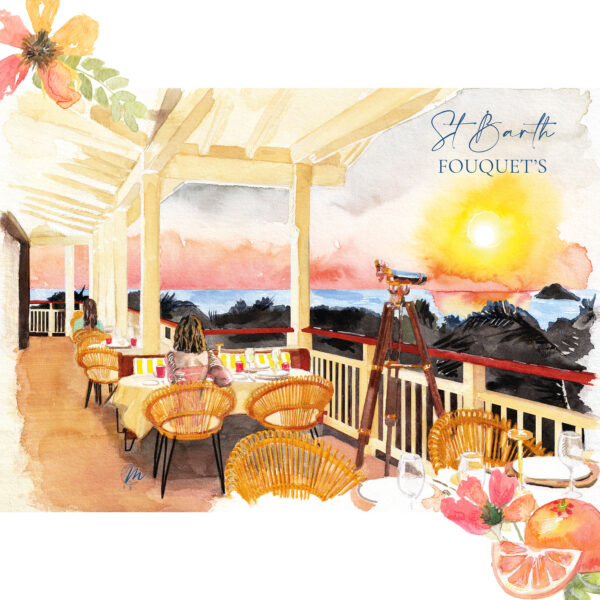 Illustration de Saint-Barthélemy : Hôtel Barrière Fouquet's Saint-Barth - Moon St Barth