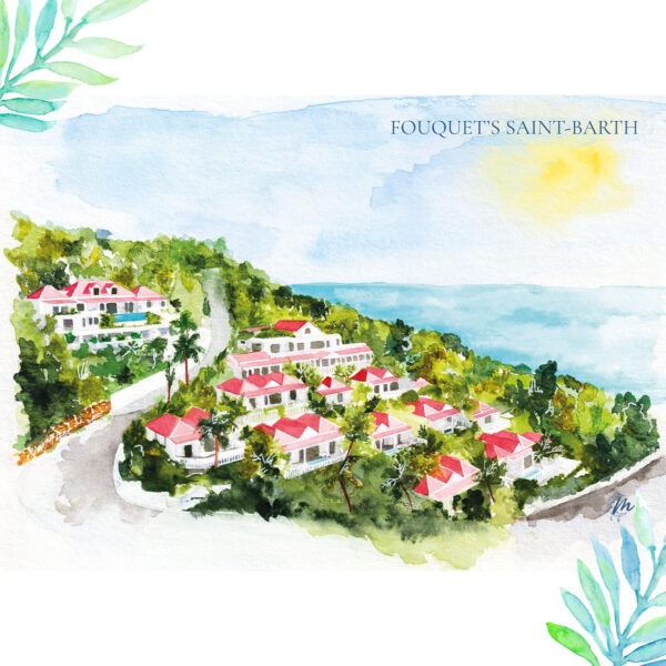 Illustration de Saint-Barthélemy : Hôtel Fouquet's Saint-Barth - Moon St Barth