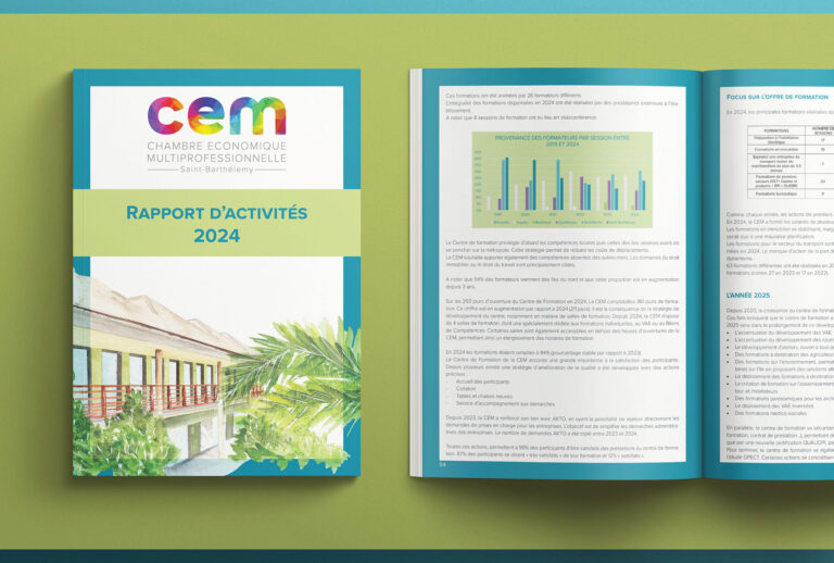 Brochure - Rapport d'activité de la CEM ST Barth - Moon St Barth