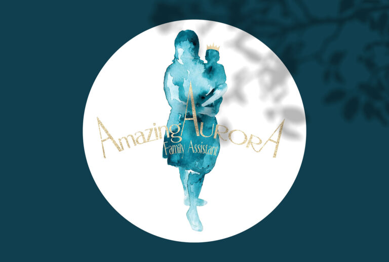 Logo illustré à la main - Amazing Aurora - Moon St Barth